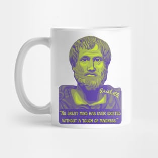 Aristotle Portrait and Quote Mug